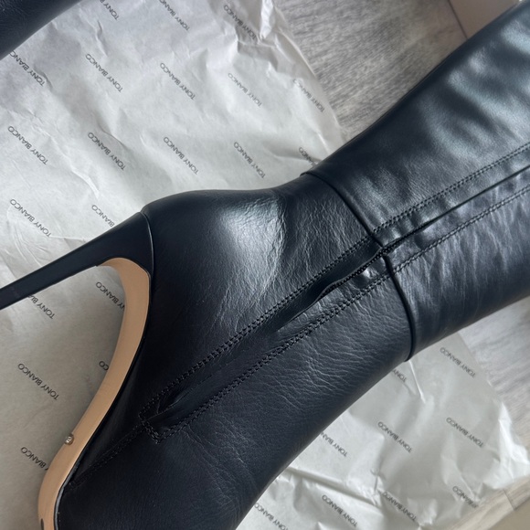NWT Tony Bianco Apollo Black Venice Heeled Boot size 7 - Picture 13 of 16